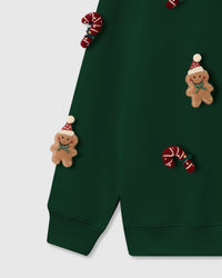 GINGERBREAD PARTY CRASHERS SWEATSHIRT