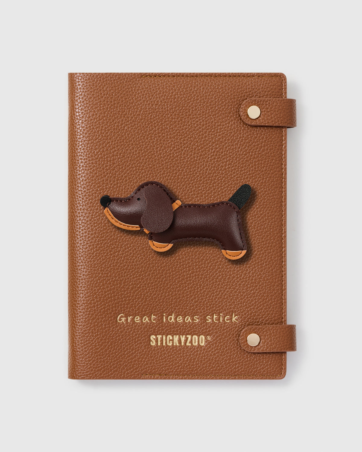 BROWN DACHSHUND NOTEBOOK