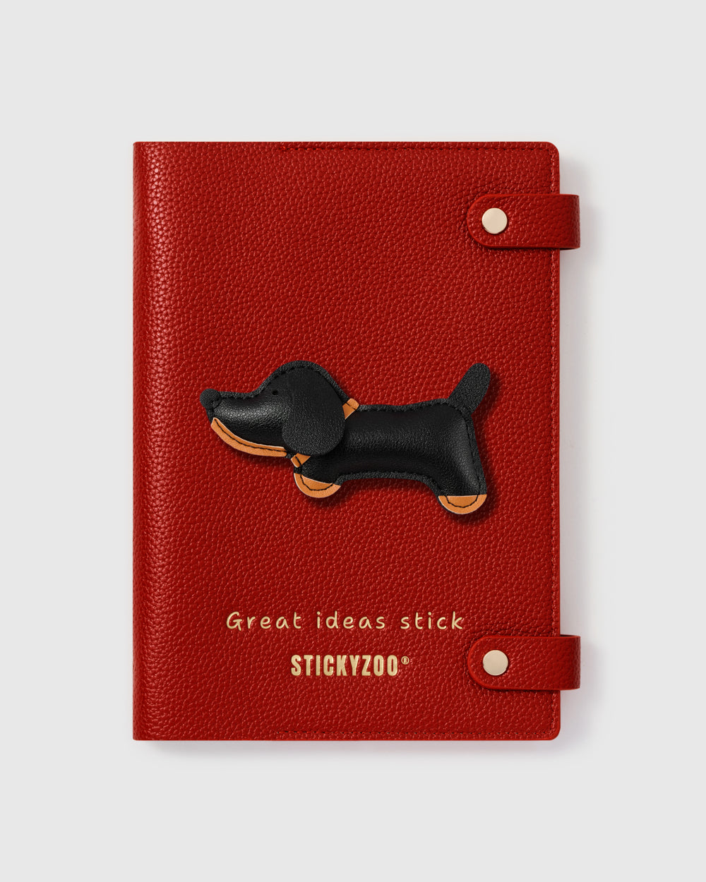 BLACK DACHSHUND NOTEBOOK