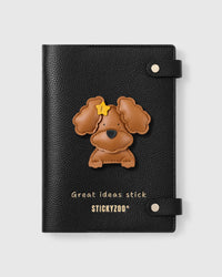 POODLE PUPPY STAR NOTEBOOK