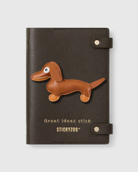 TAN DACHSHUND NOTEBOOK