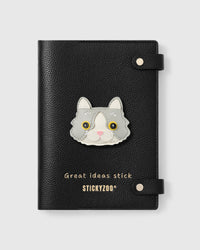 GREY CAT NOTEBOOK