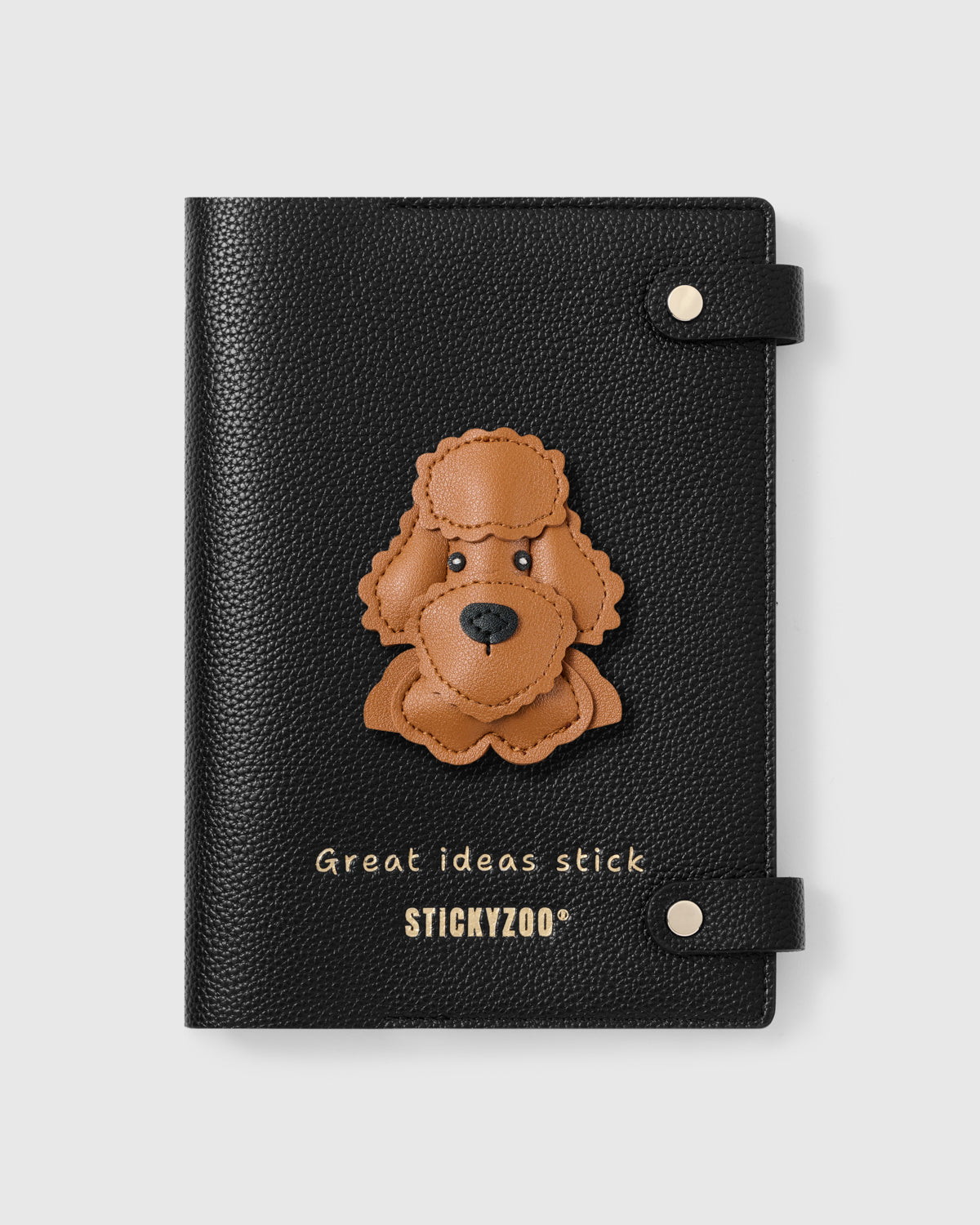 BROWN POODLE NOTEBOOK