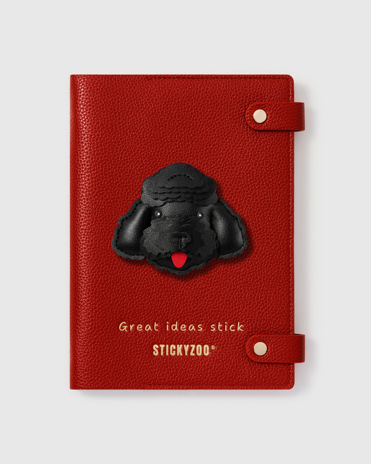 BLACK POODLE NOTEBOOK