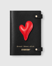 RED HEART NOTEBOOK