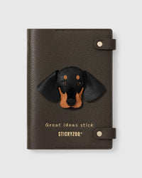 DASH DACHSHUND FACE NOTEBOOK