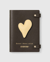 CREAM HEART NOTEBOOK