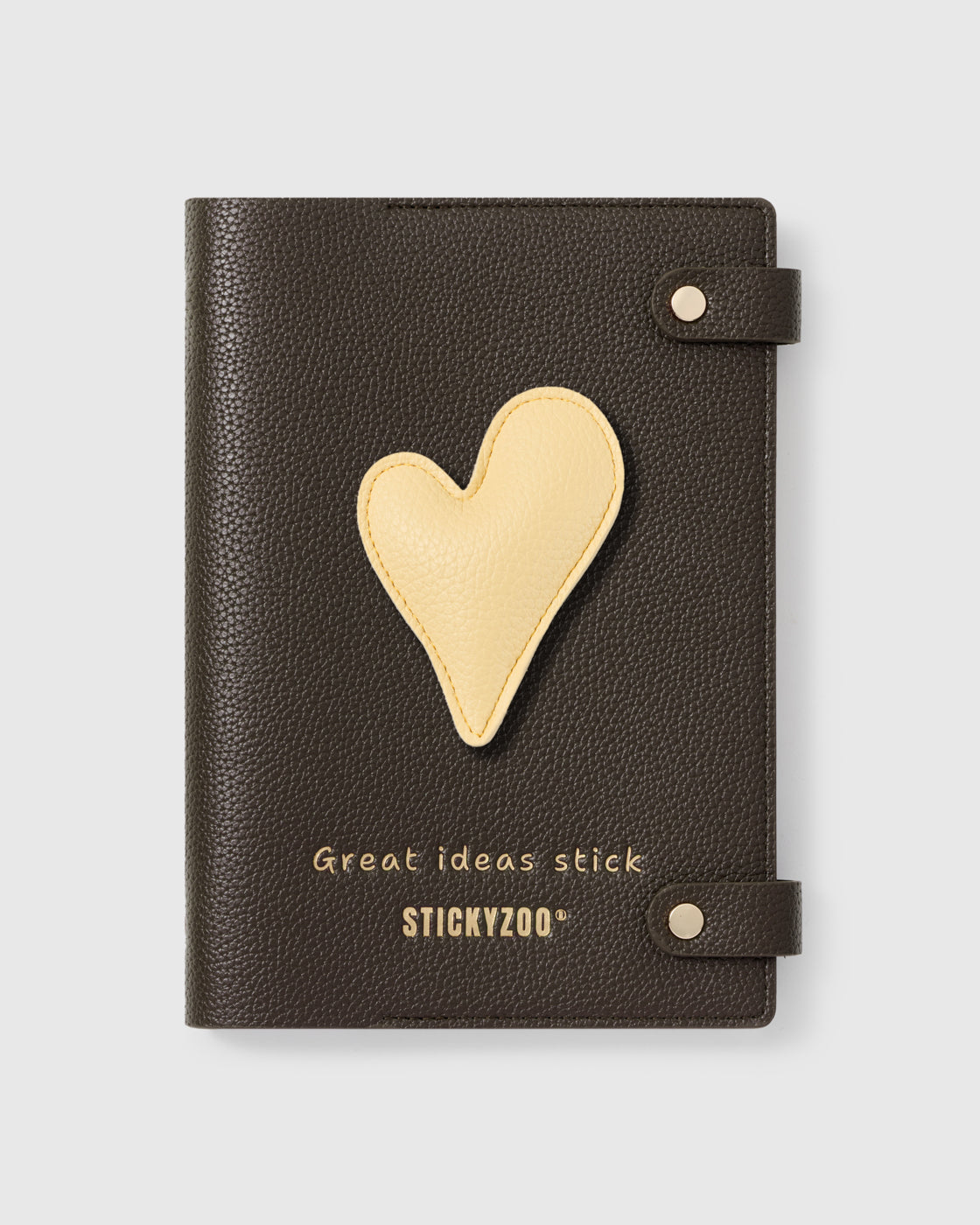 CREAM HEART NOTEBOOK
