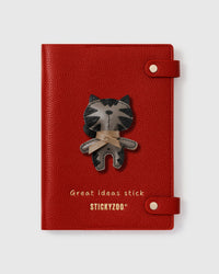 GREY TABBY CAT NOTEBOOK