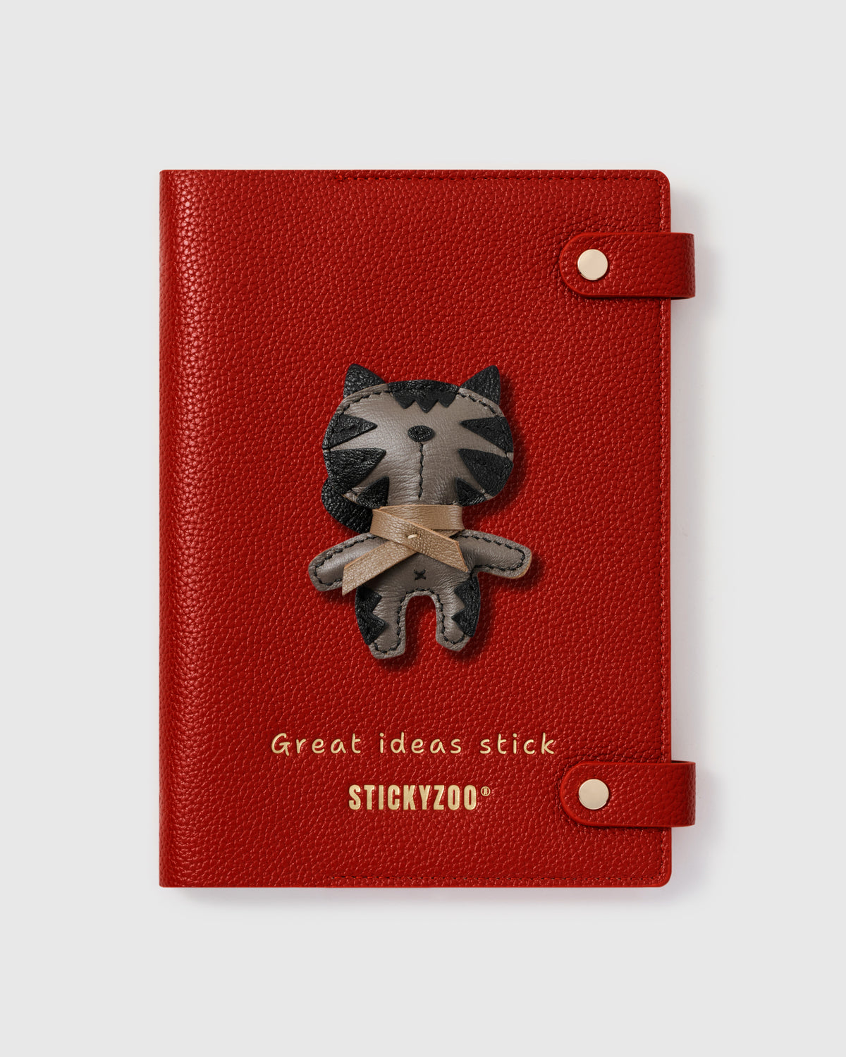 GREY TABBY CAT NOTEBOOK