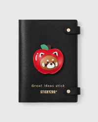 RED PANDA APPLE NOTEBOOK