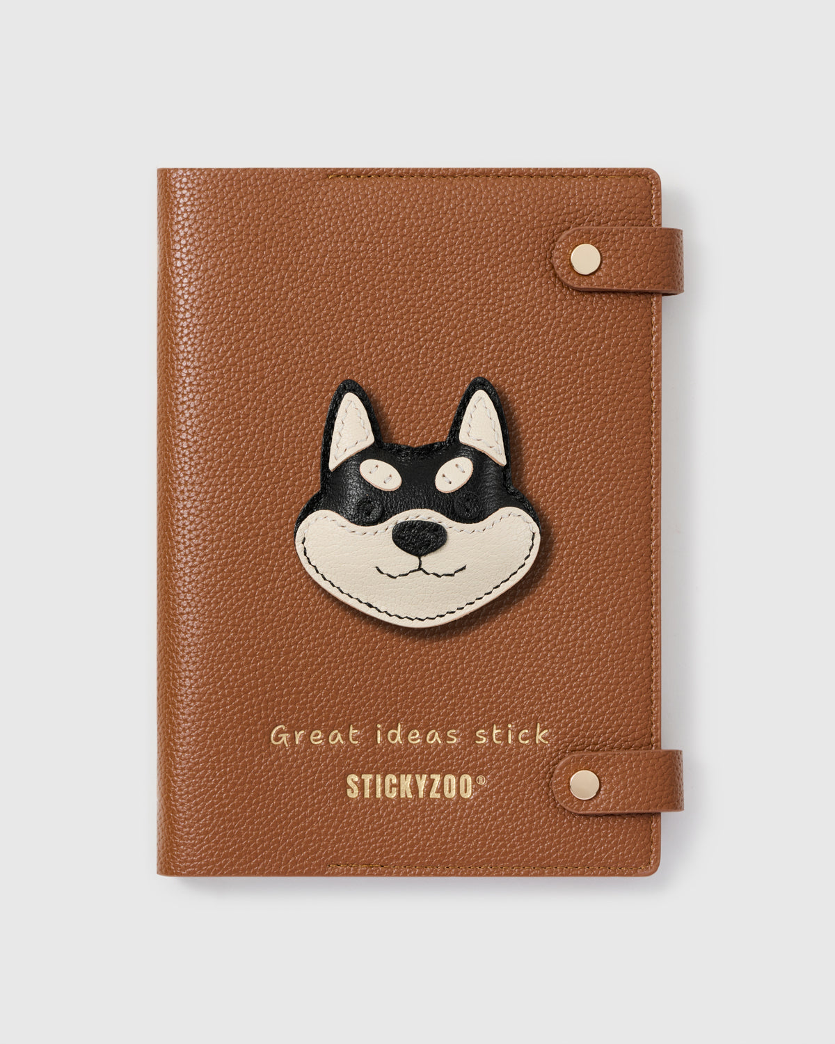 BLACK SHIBA INU NOTEBOOK