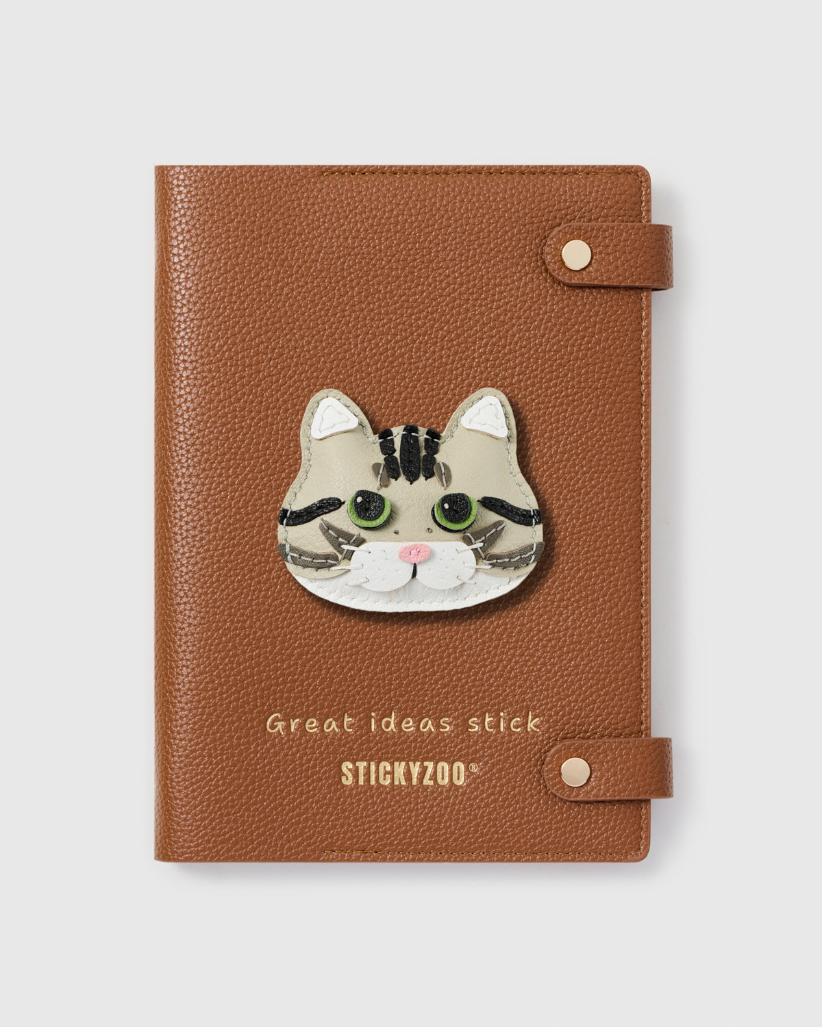 GREY TABBY CAT NOTEBOOK