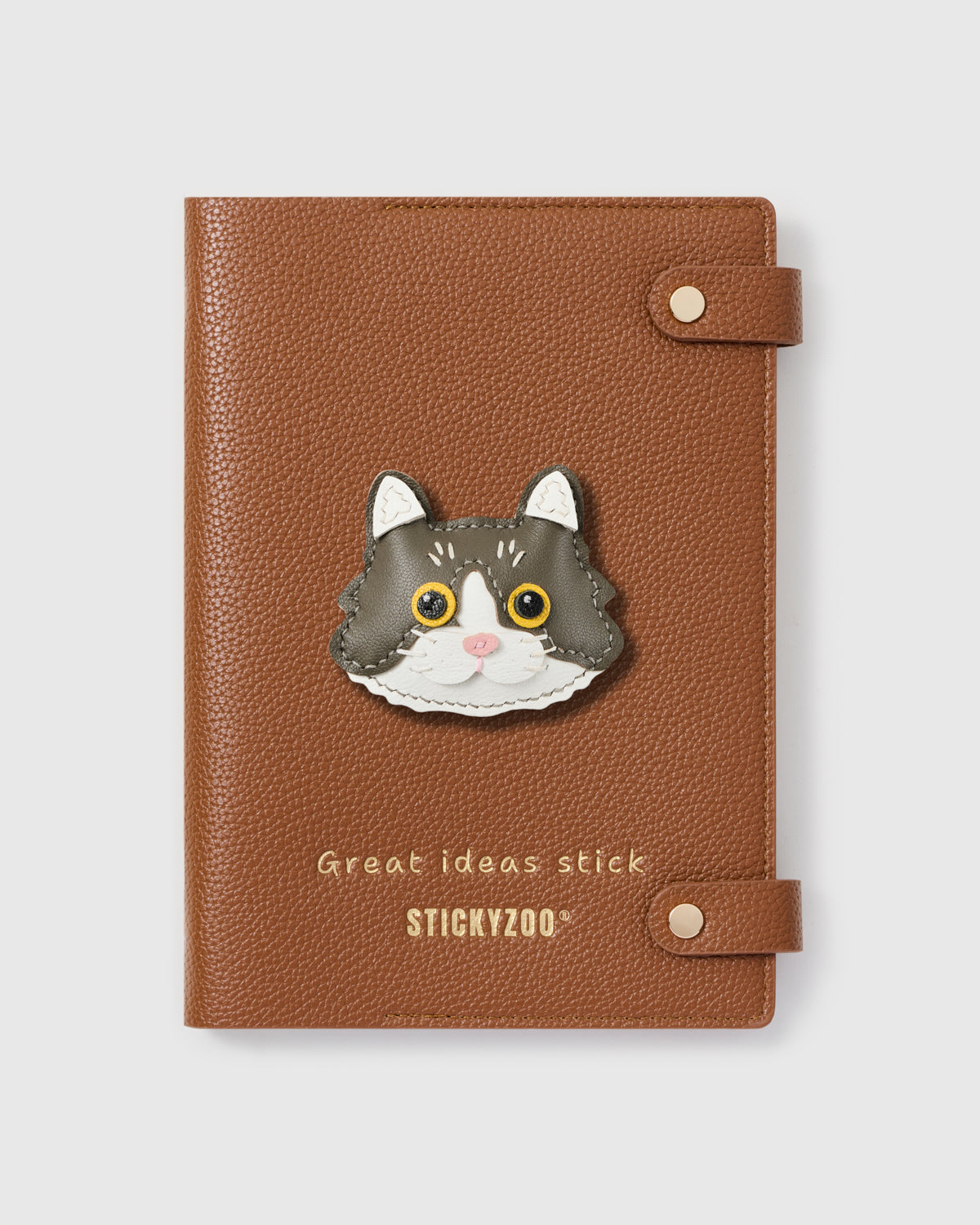 GREY PERSIAN CAT NOTEBOOK