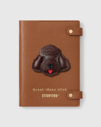 CHOCOLATE POODLE NOTEBOOK
