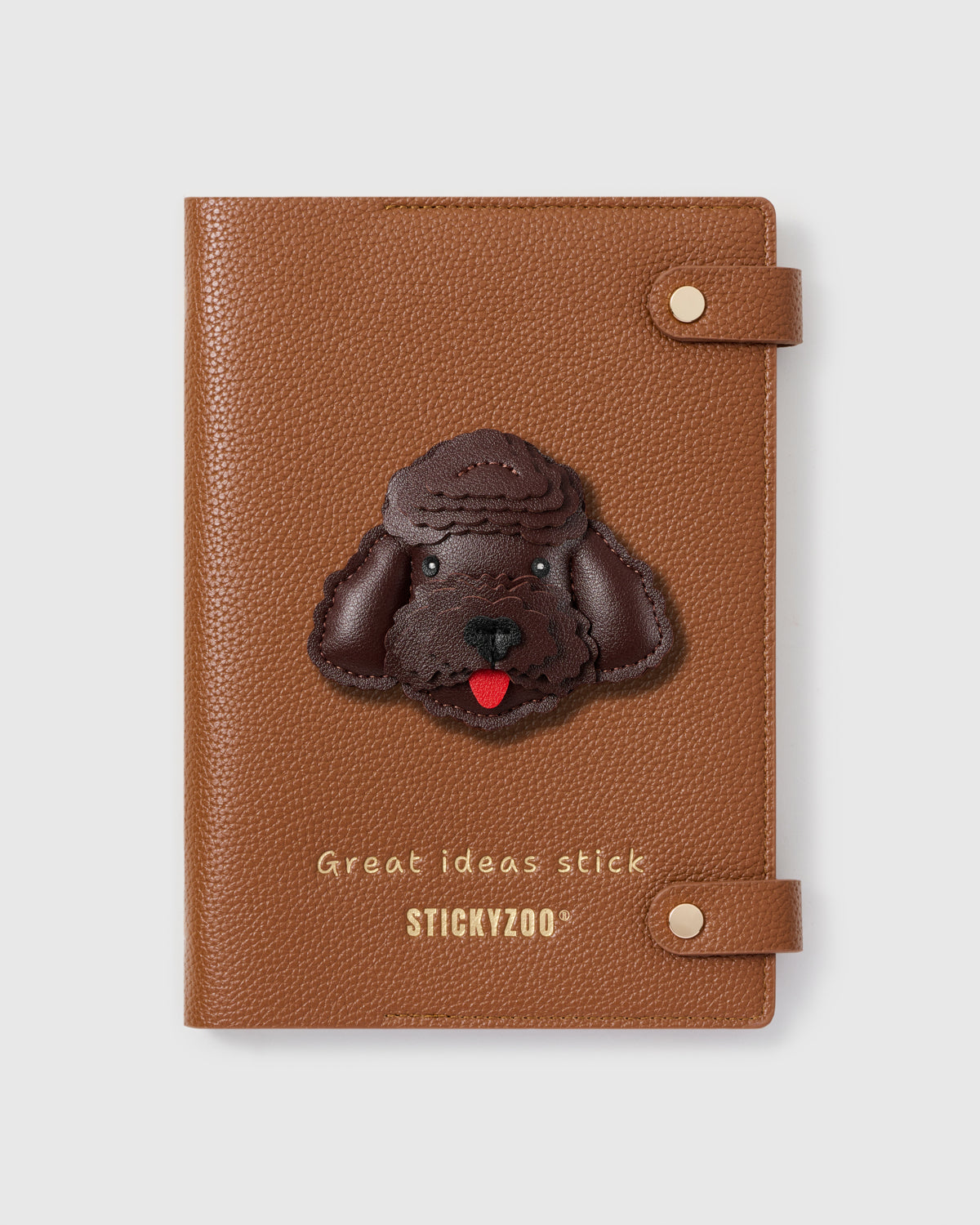 CHOCOLATE POODLE NOTEBOOK