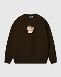 CARDINAL PUPPY SWEATSHIRT