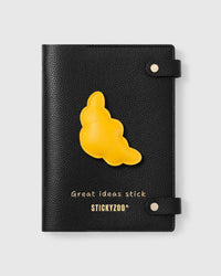 YELLOW CROISSANT TWO NOTEBOOK