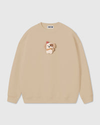 CARDINAL PUPPY SWEATSHIRT