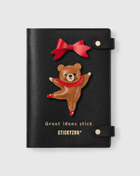 RED BALLERINA BEAR NOTEBOOK