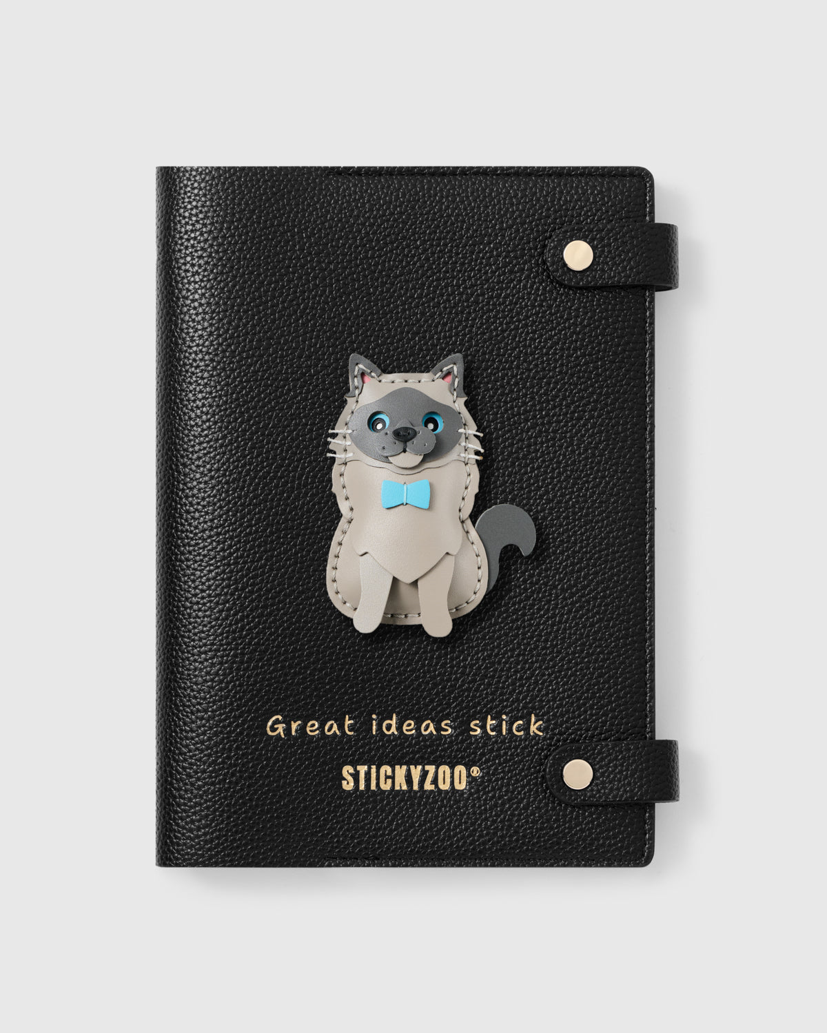 GREY RAGDOLL CAT NOTEBOOK
