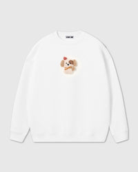 CARDINAL PUPPY SWEATSHIRT
