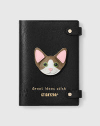 KAYUMANGGI NA TABBY NA PUSA NA NOTEBOOK