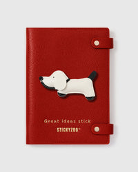 CREAM DACHSHUND NOTEBOOK