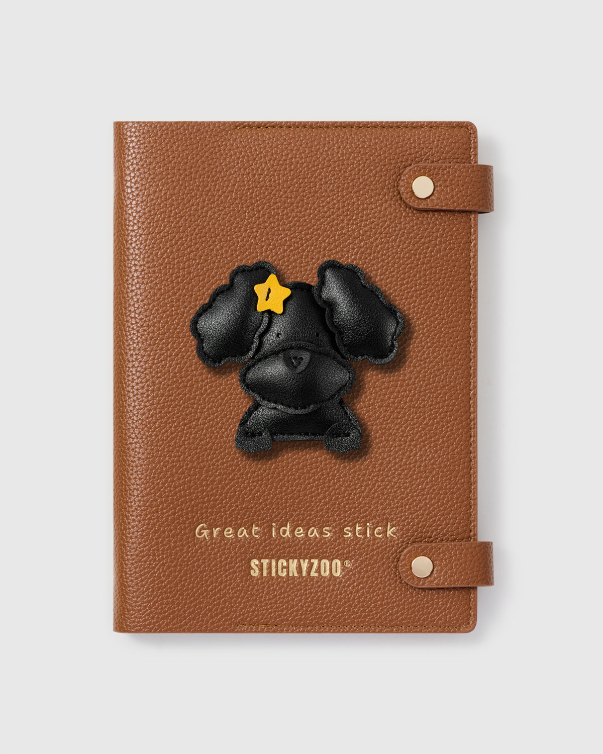 BLACK PUPPY STAR NOTEBOOK