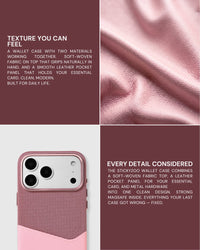 WALLET PHONE CASE — PINK