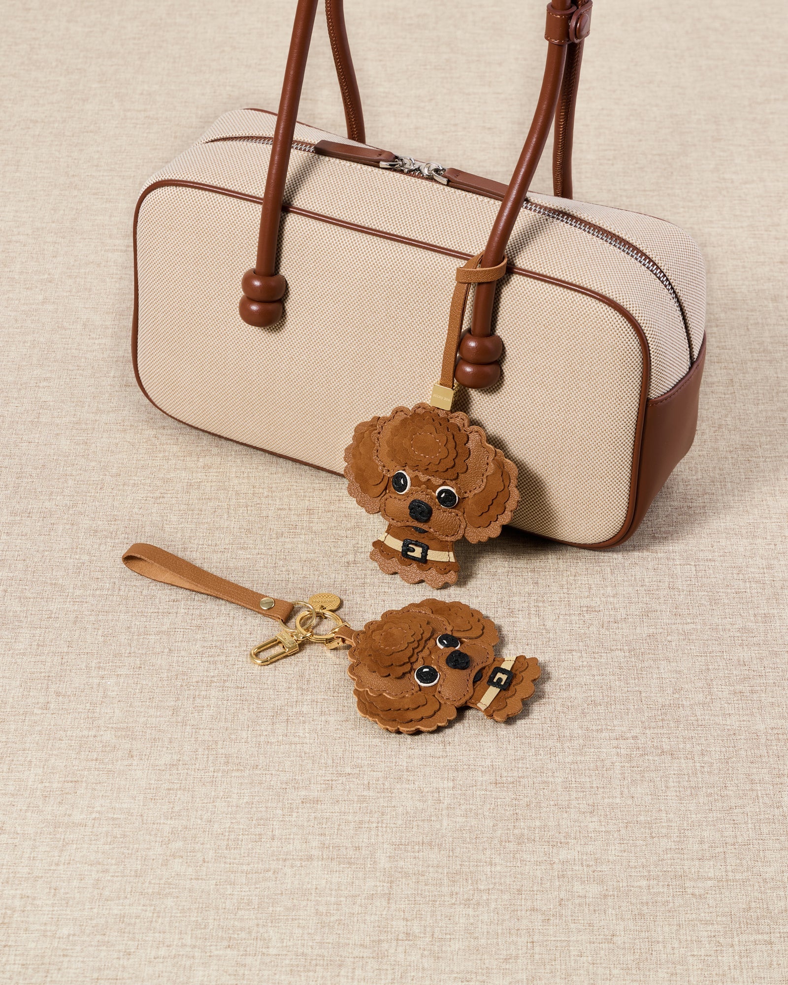 POODLE CHARM | EXCLUSIVE DROP — BROWN