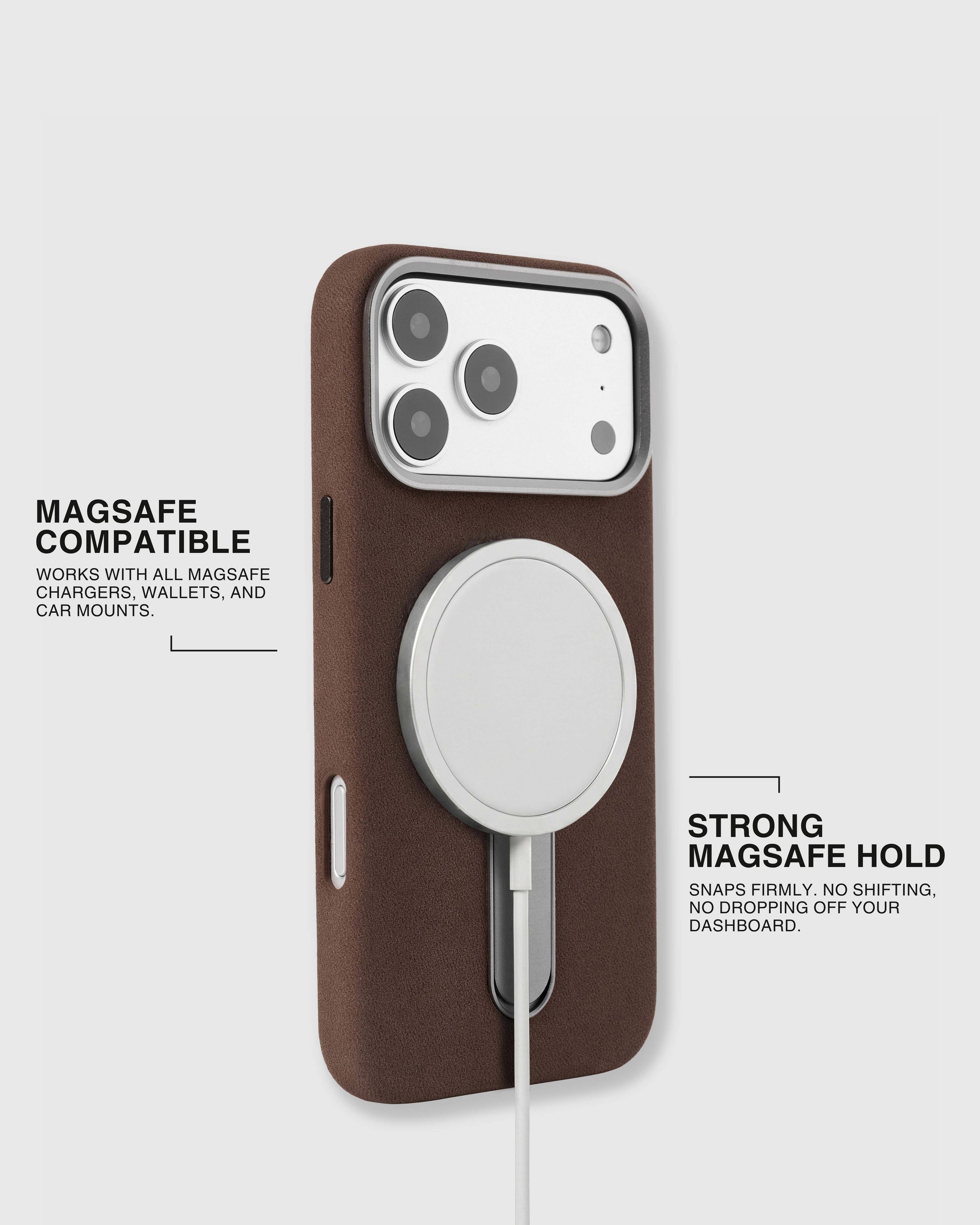 STAND PHONE CASE — BROWN