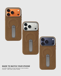 STAND PHONE CASE — OLIVE