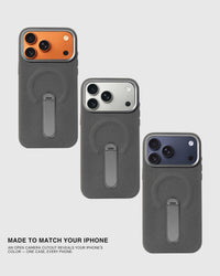 STAND PHONE CASE — GREY