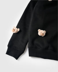 TEDDY CHECK-EAR SWEATSHIRT