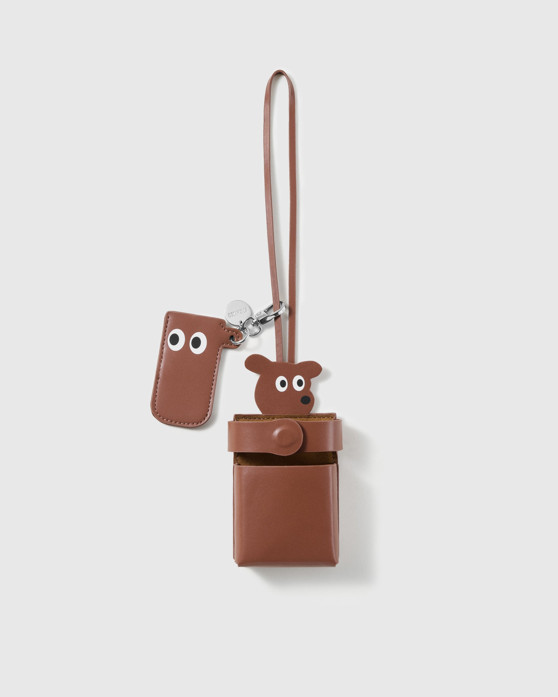 BEAR LEATHER CIGARETTE CASE CHARM | 1 of 1