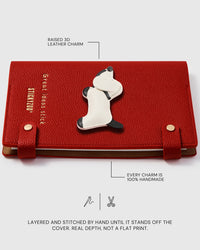 CREAM DACHSHUND NOTEBOOK
