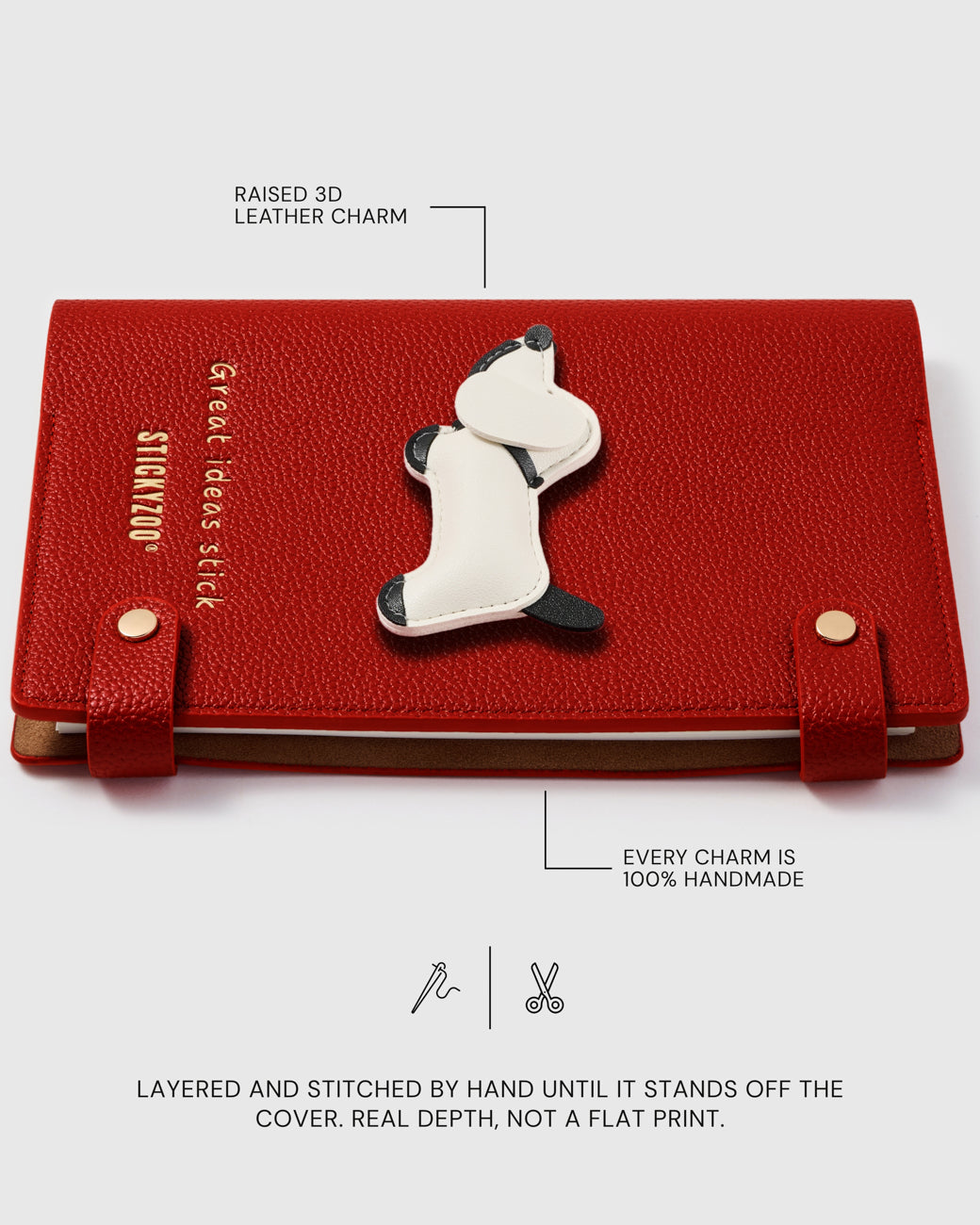 CREAM DACHSHUND NOTEBOOK