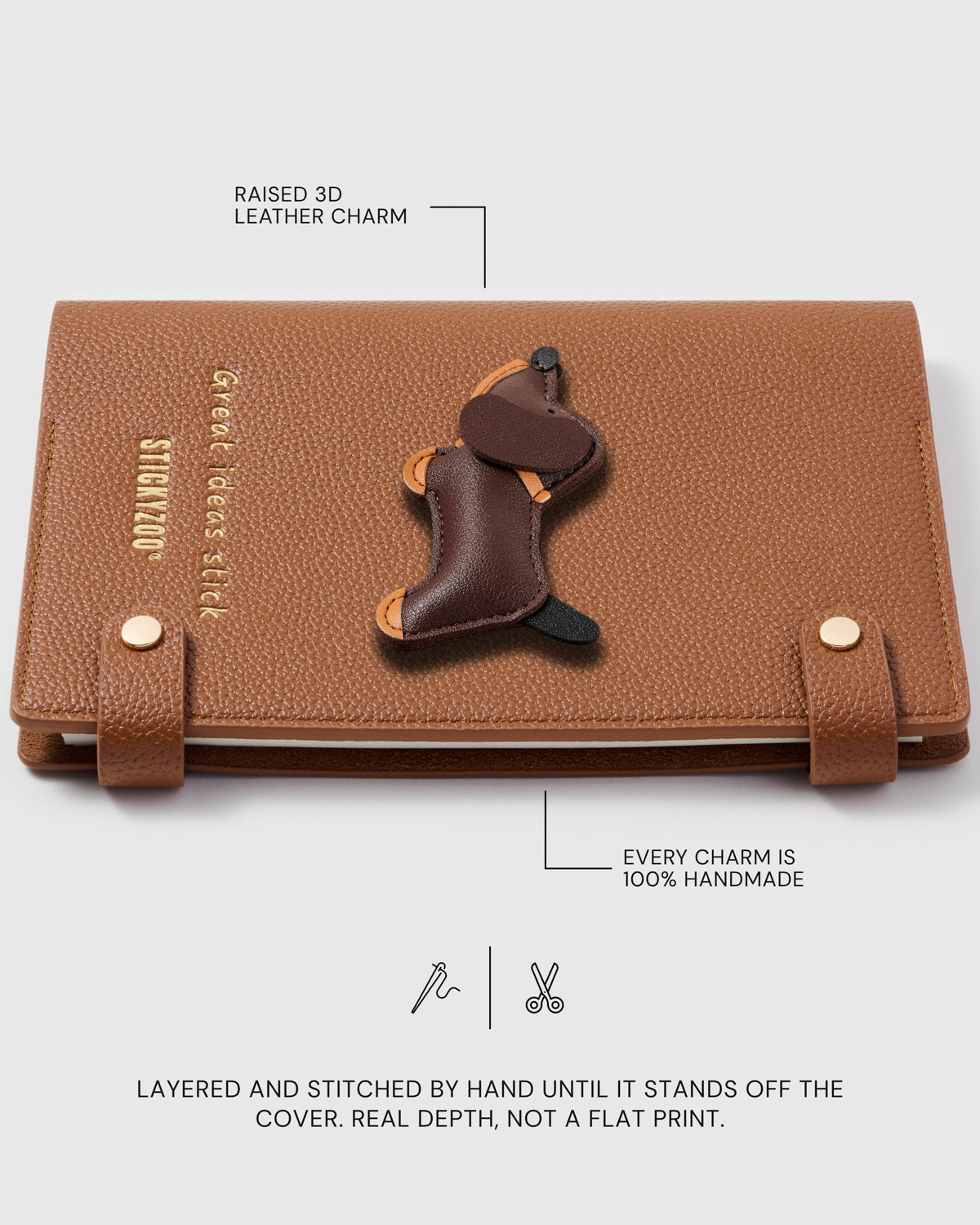 BROWN DACHSHUND NOTEBOOK