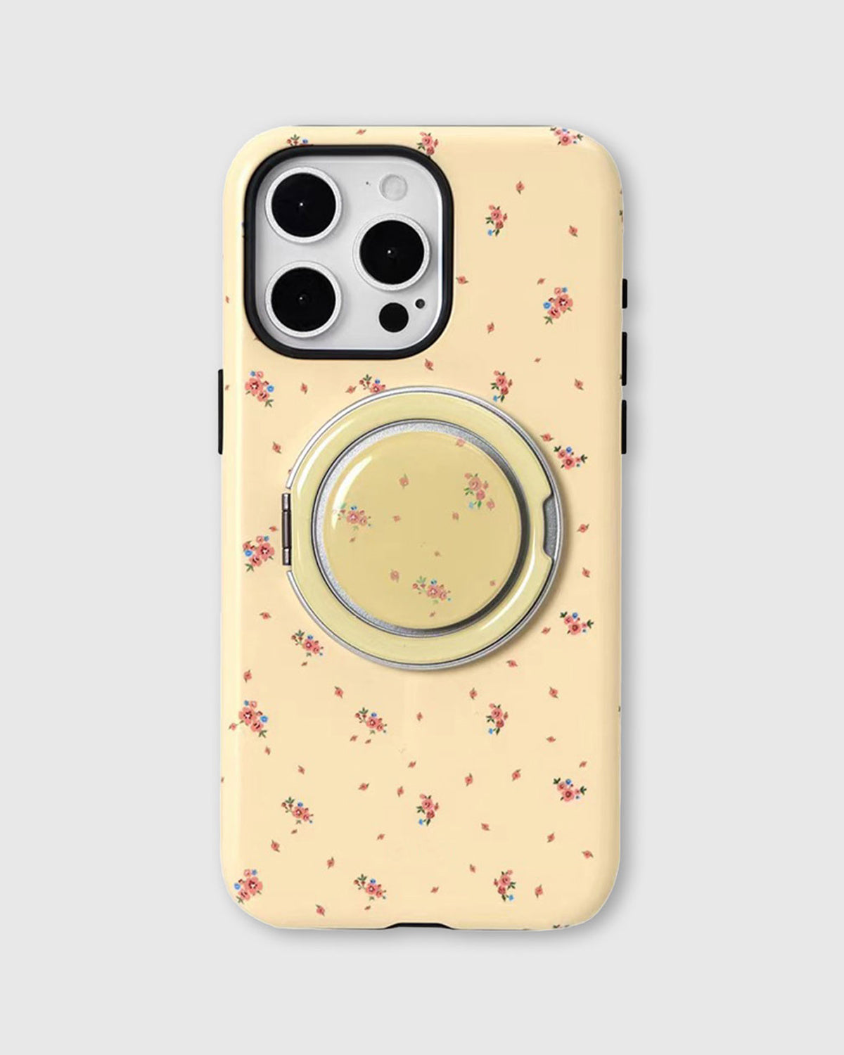 YELLOW MINI FLORAL PHONE CASE
