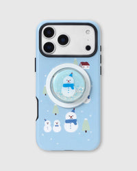 SNOW DAY SNOWMAN PHONE CASE