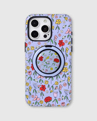 LAVENDER WILDFLOWER PHONE CASE