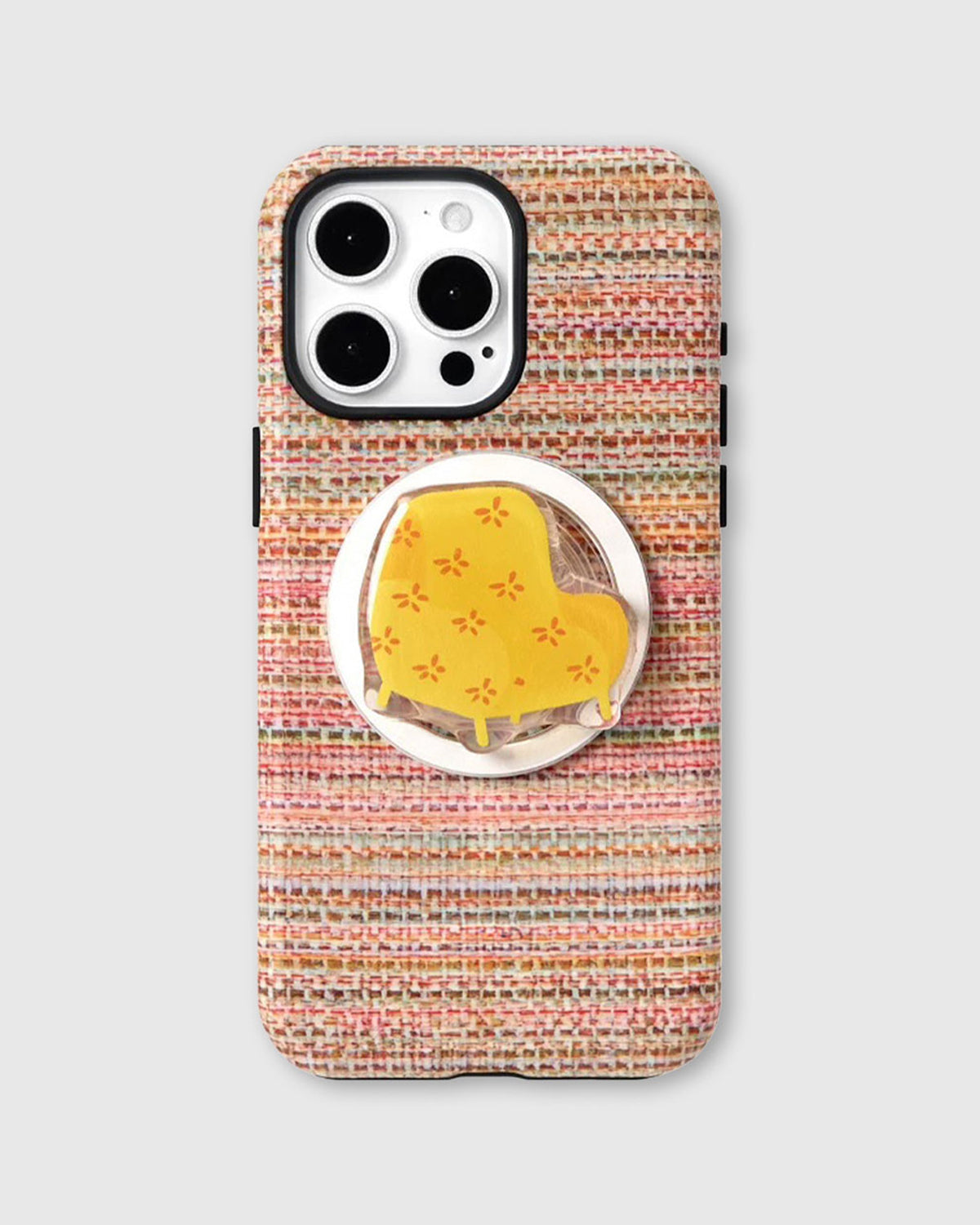 YELLOW CHAIR TWEED PHONE CASE