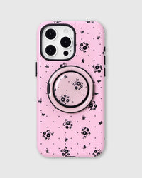 PETITE FLORAL PINK PHONE CASE