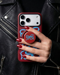 THREAD RIBBON BOW PHONE CASE