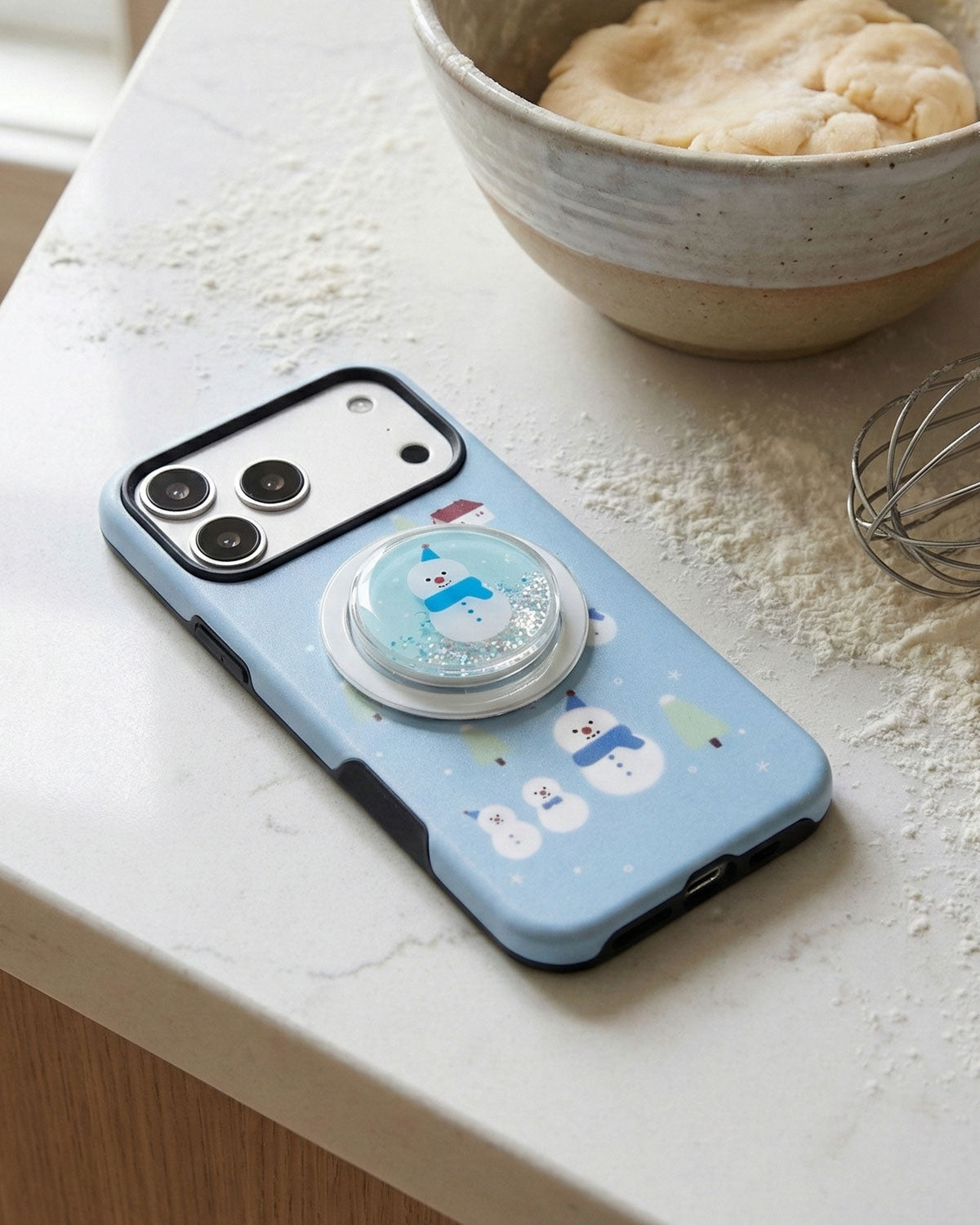 SNOW DAY SNOWMAN PHONE CASE