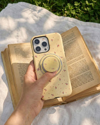 YELLOW MINI FLORAL PHONE CASE