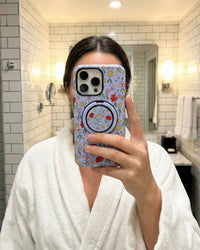 LAVENDER WILDFLOWER PHONE CASE
