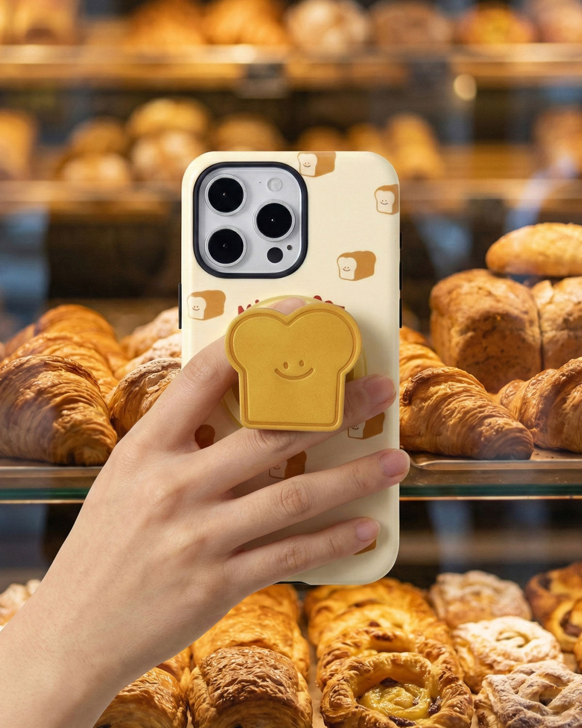 SMILEY TOAST PHONE CASE