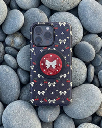 CHERRY BOW NIGHT PHONE CASE